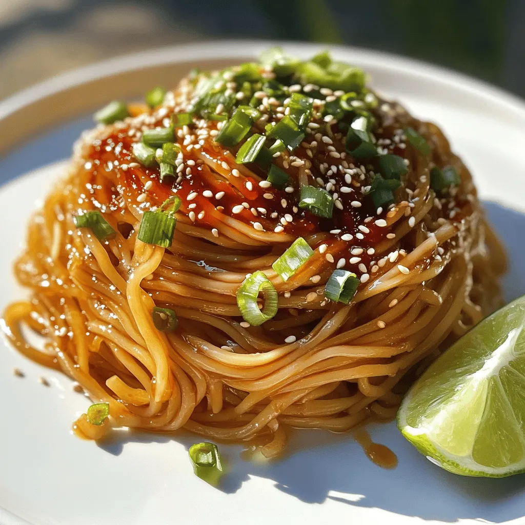 Knoblauch-Chili-Öl-Nudeln Schnelle und einfache Anleitung