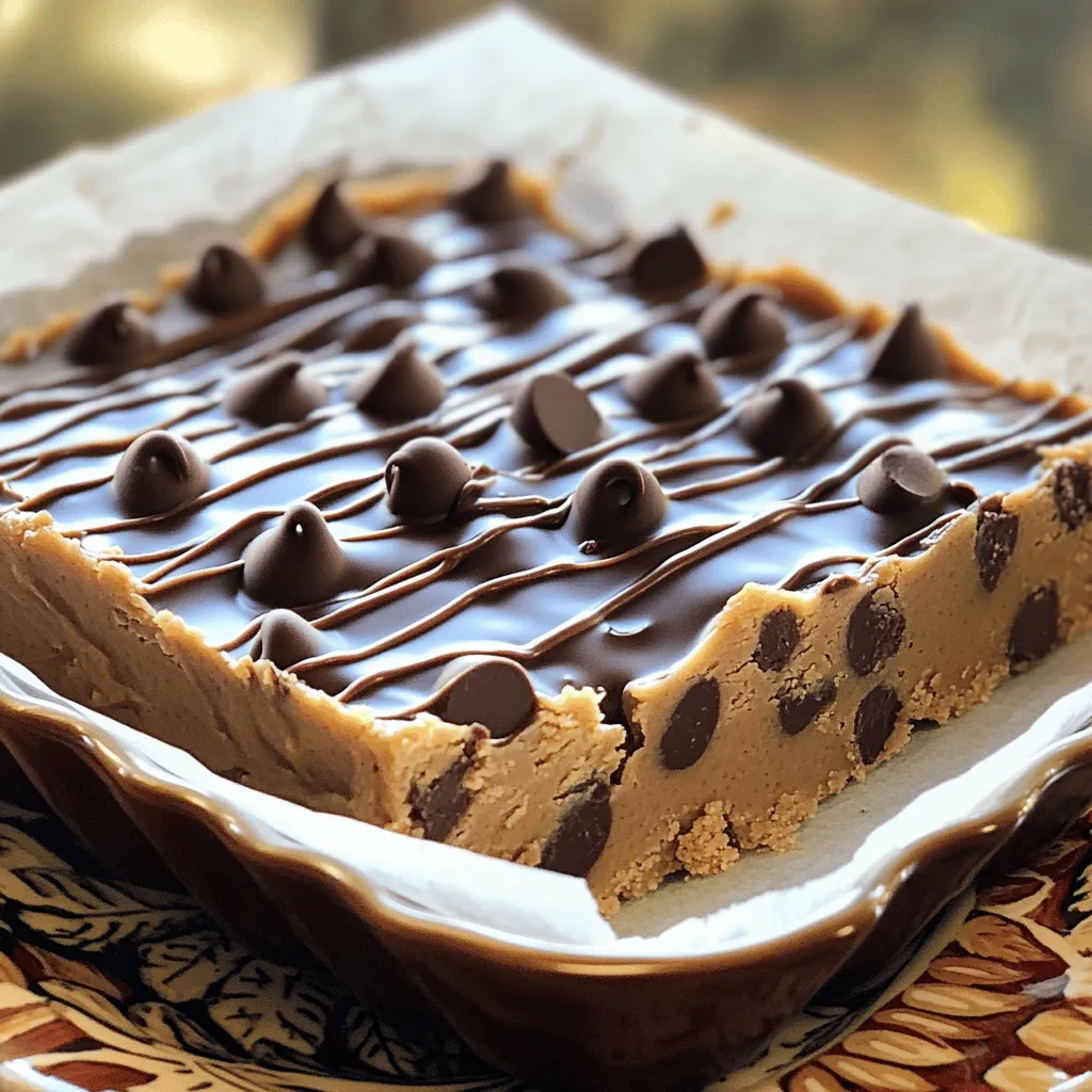 No-Bake Peanut Butter Bars Einfache und schnelle Leckerei