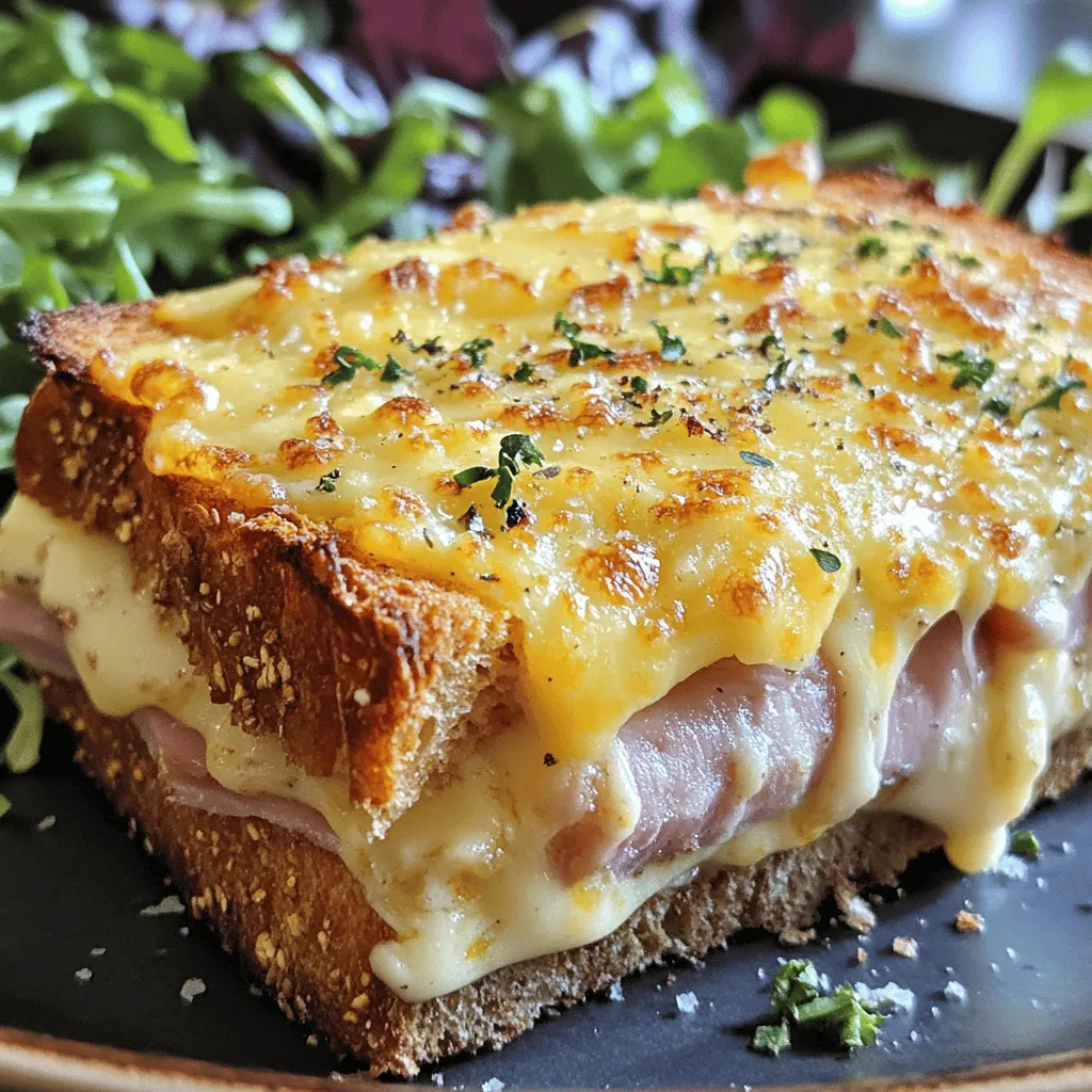 Croque Monsieur Köstlich und Einfach Zubereiten
