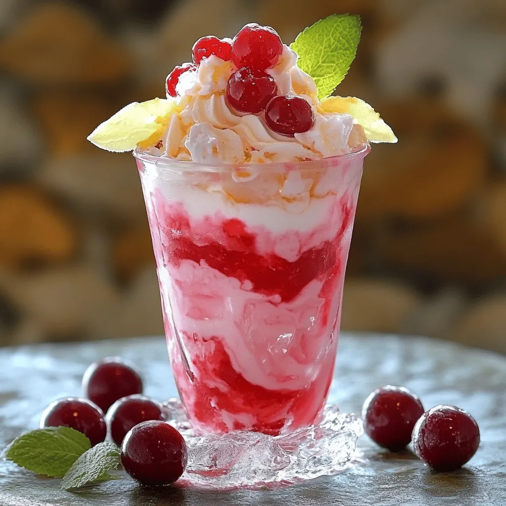 Cherry Italian Cream Sodas Erfrischend und Einfach Zubereiten
