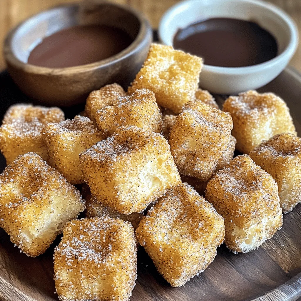 Leckere Angel Food Cake Churro Bites für jeden Anlass