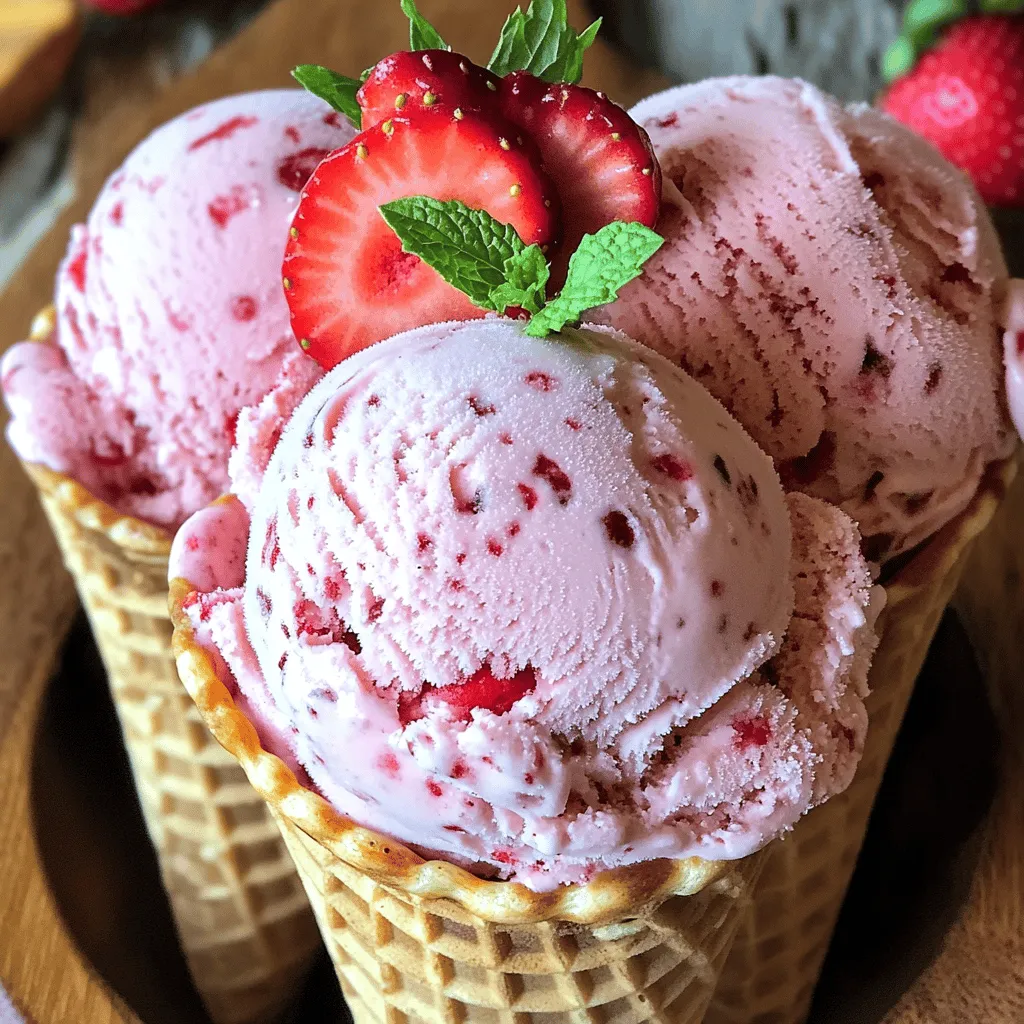 - 500 g frische Erdbeeren - 200 ml Schlagsahne - 1 Dose (397 g) gezuckerte Kondensmilch - 1 Teelöffel Vanilleextrakt - Eine Prise Salz