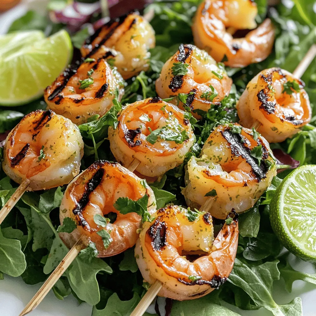 Zesty Lime Grilled Shrimp Schnelles und einfaches Rezept