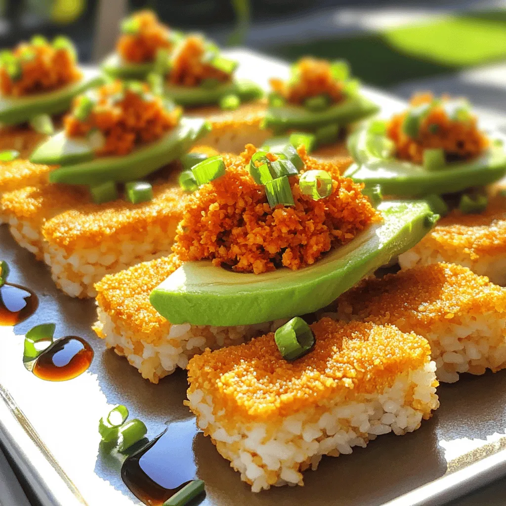 Spicy Tuna Crispy Rice Lecker und Einfach Zubereiten