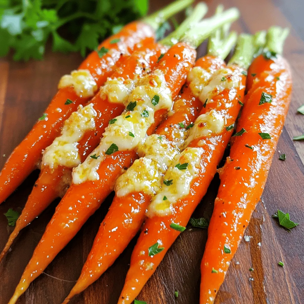 Roasted Garlic Parmesan Carrots Einfach und lecker