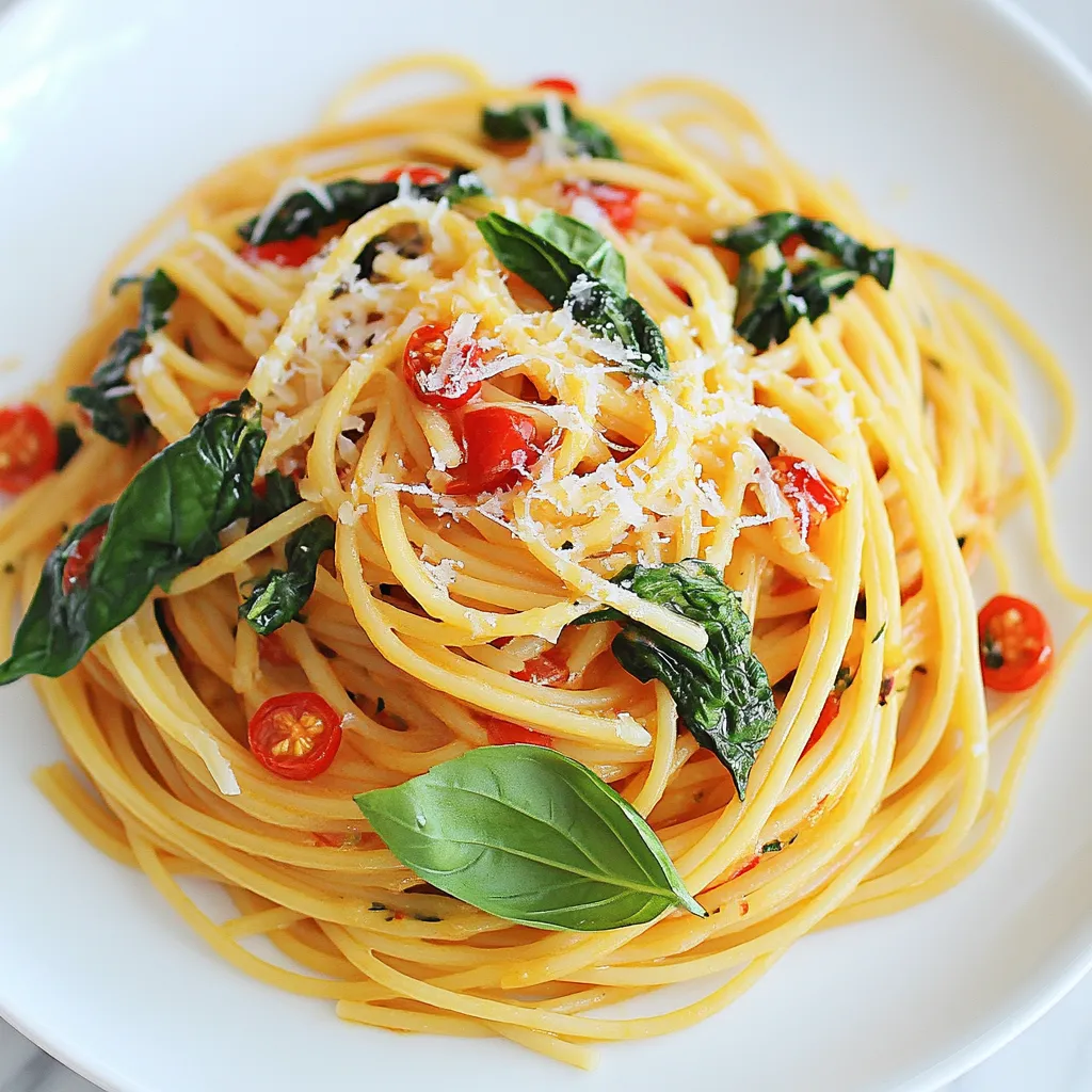 Midnight Pasta Einfache und Schnelle Rezeptidee