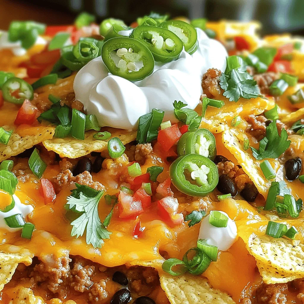 Loaded Nacho Casserole Leckeres und Einfaches Rezept