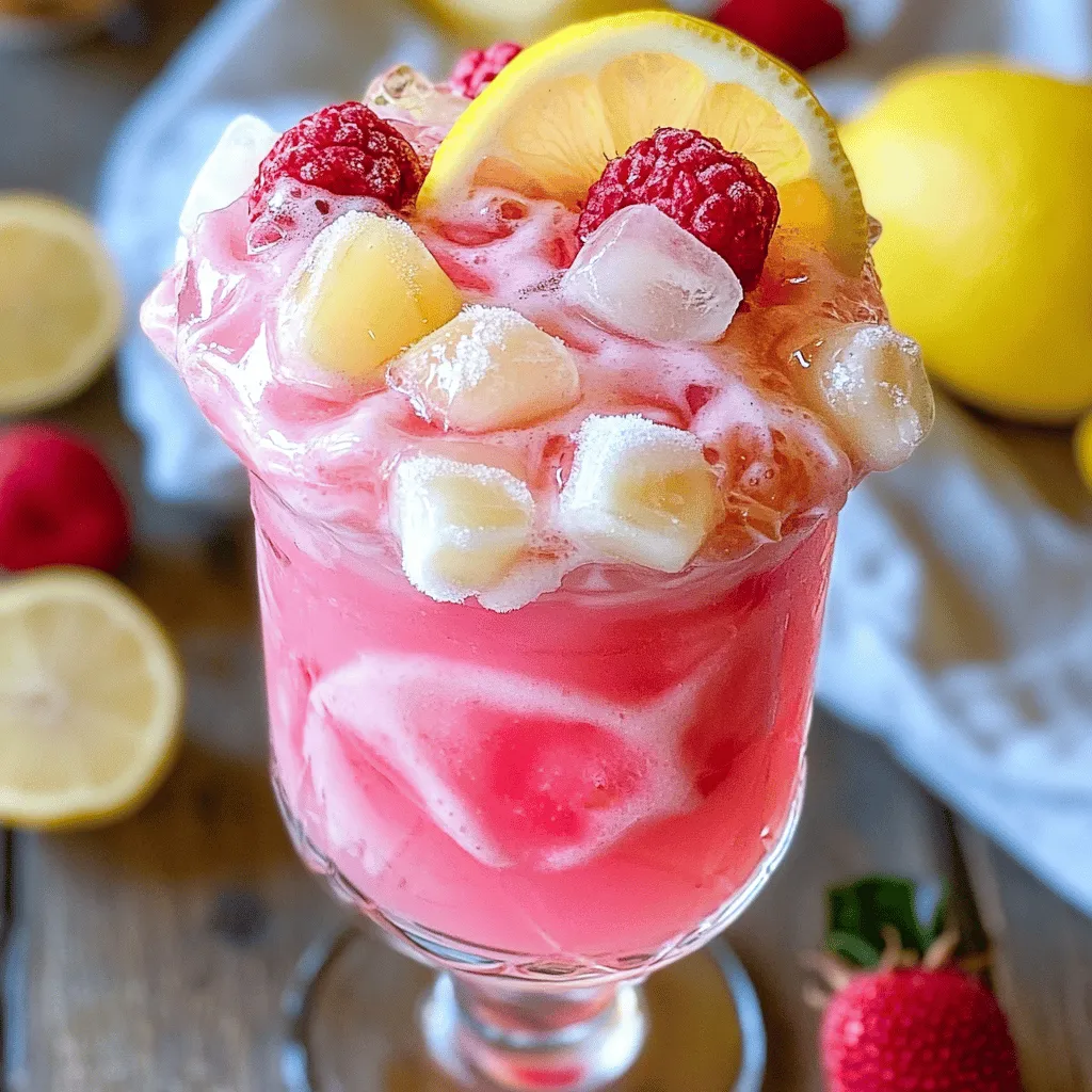 Erfrischende Whipped Pink Lemonade Einfaches Rezept
