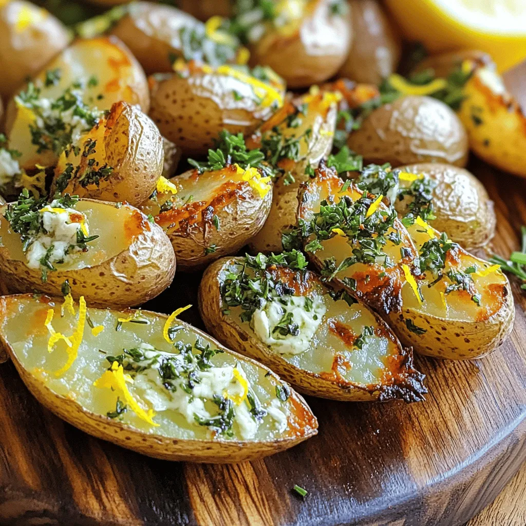 Herb Butter Fingerling Potatoes Leckere Beilage Zubereitung