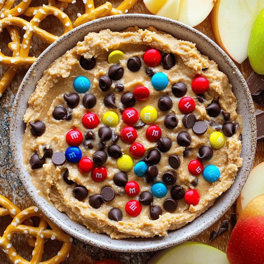 Monster Cookie Dough Dip Einfaches und Beliebtes Rezept
