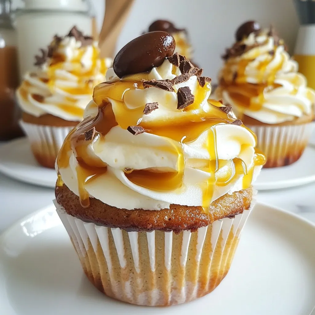 Karamell Macchiato Cupcakes Köstlicher Genuss fürs Herz