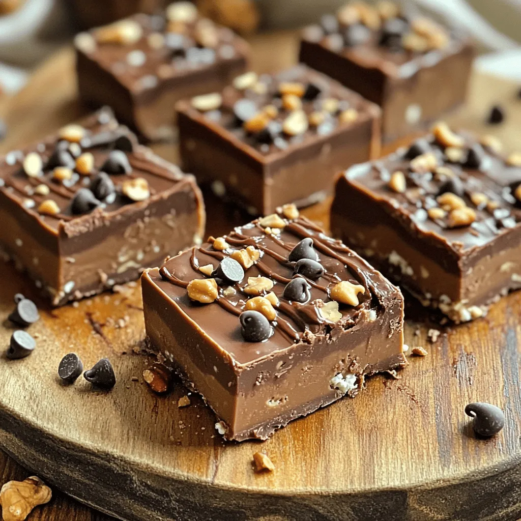 High-Protein Peanut Butter Cottage Cheese Fudge Rezept