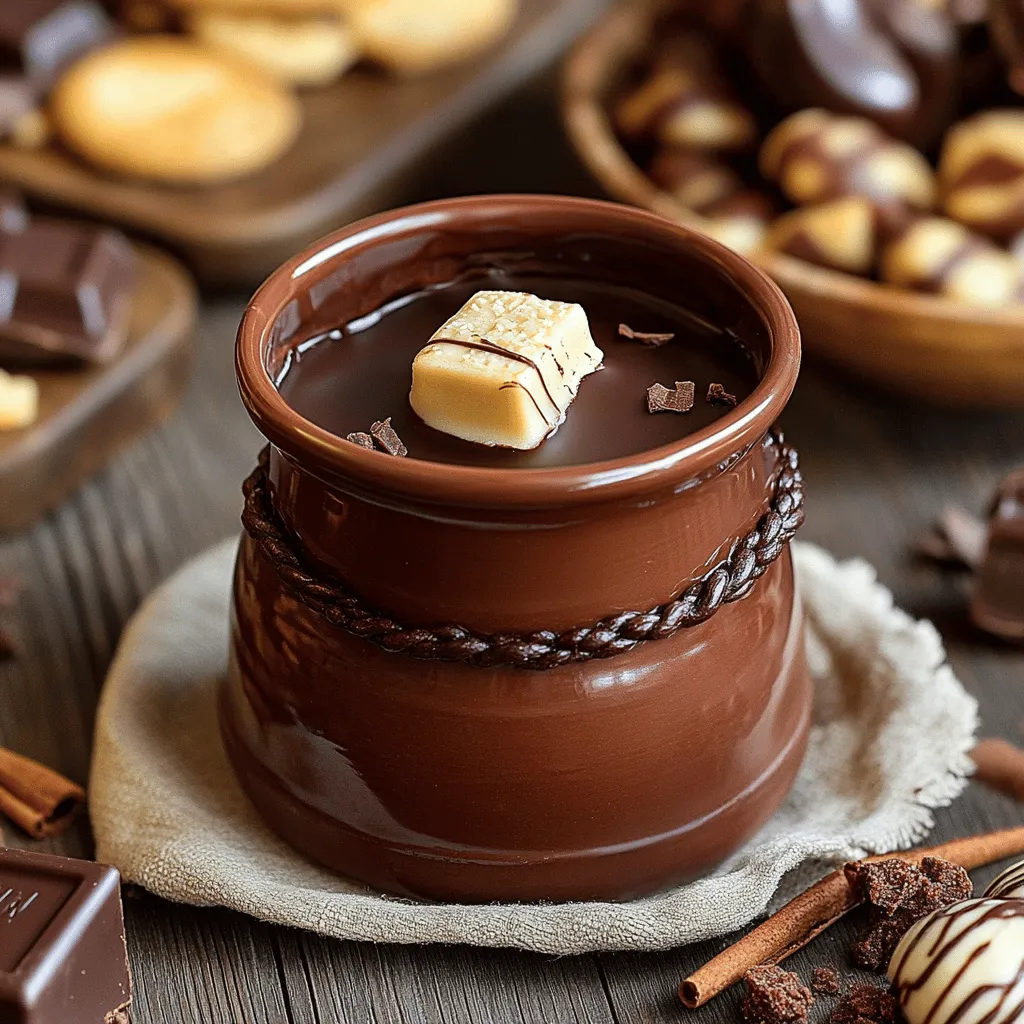 Ich liebe italienische heiße Schokolade. Sie ist dick, cremig und einfach lecker. Um sie herzustellen, benötigst du einige wichtige Zutaten.