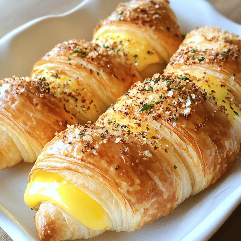 Ham and Cheese Croissant Breakfast Casserole Rezept