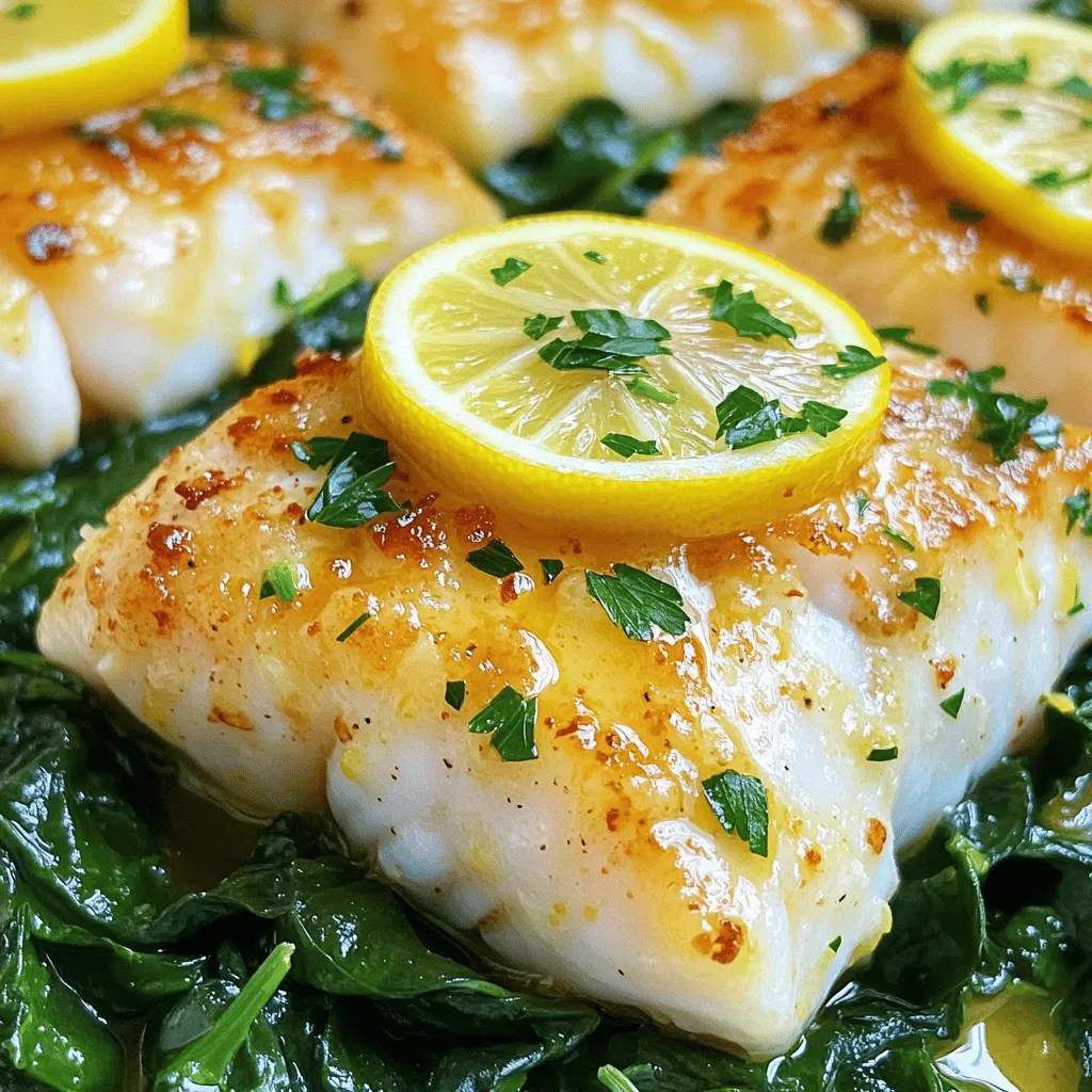 Lemon Garlic Butter Cod Schnelles und leckeres Gericht