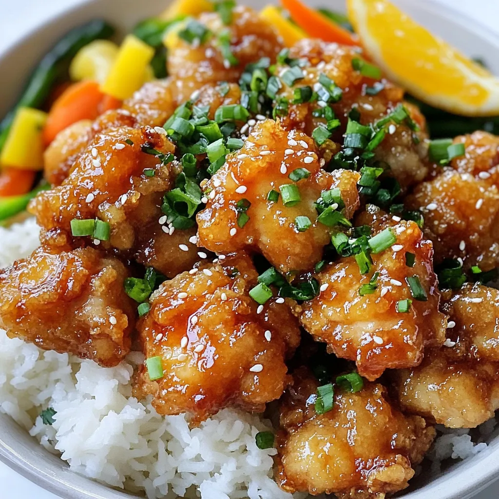 Easy Orange Chicken Schnelles und leckeres Rezept