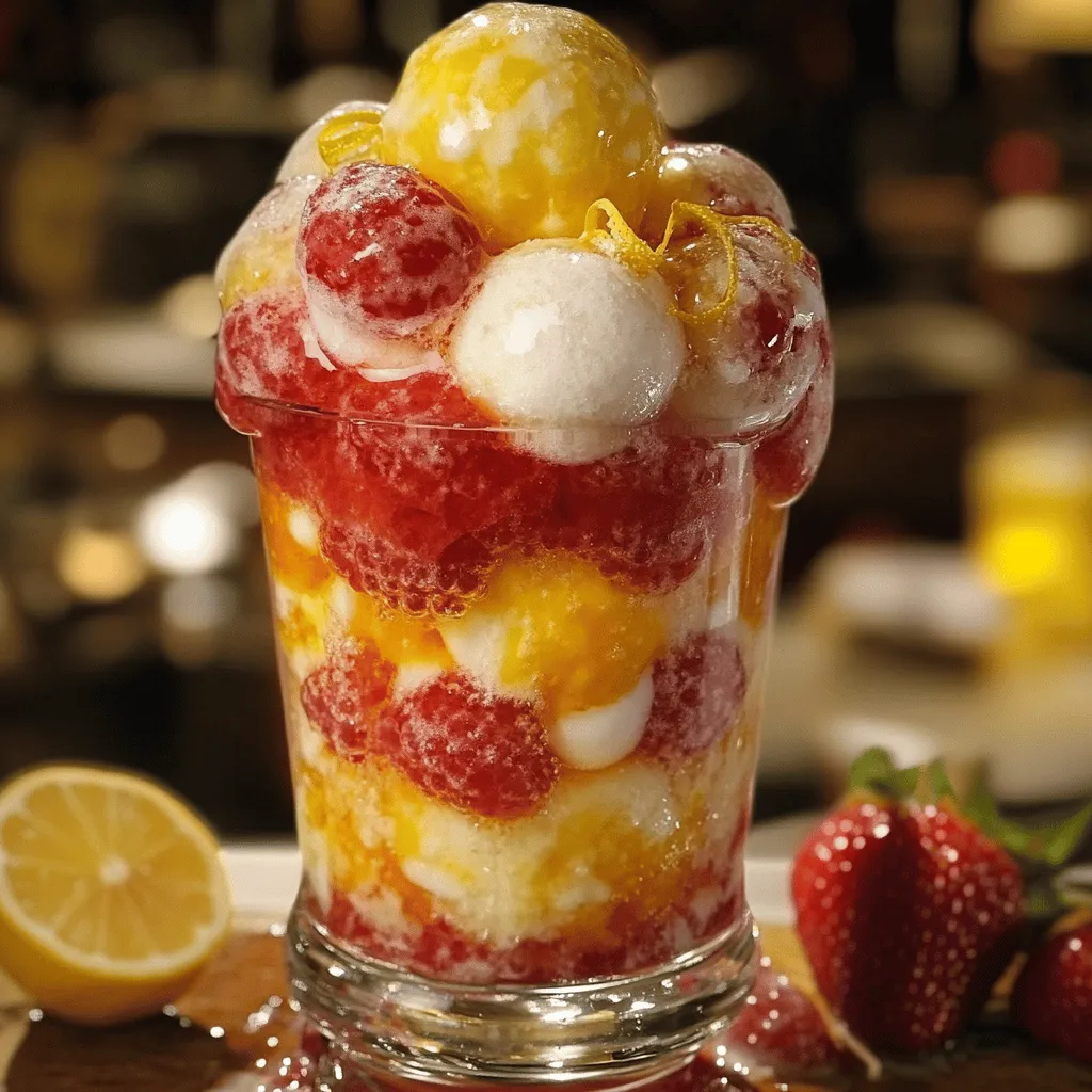 Die Hauptzutat für einen Erdbeer-Patch-Float sind frische Erdbeeren. Ich empfehle, zwei Tassen zu verwenden. Wählen Sie reife, süße Erdbeeren. Diese geben dem Dessert den besten Geschmack. Achten Sie darauf, dass die Erdbeeren saftig und dunkelrot sind.