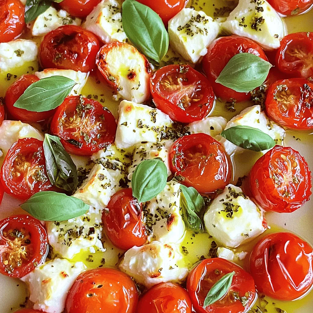 Köstliche Recette du dip feta &#038; tomates cerises rôties