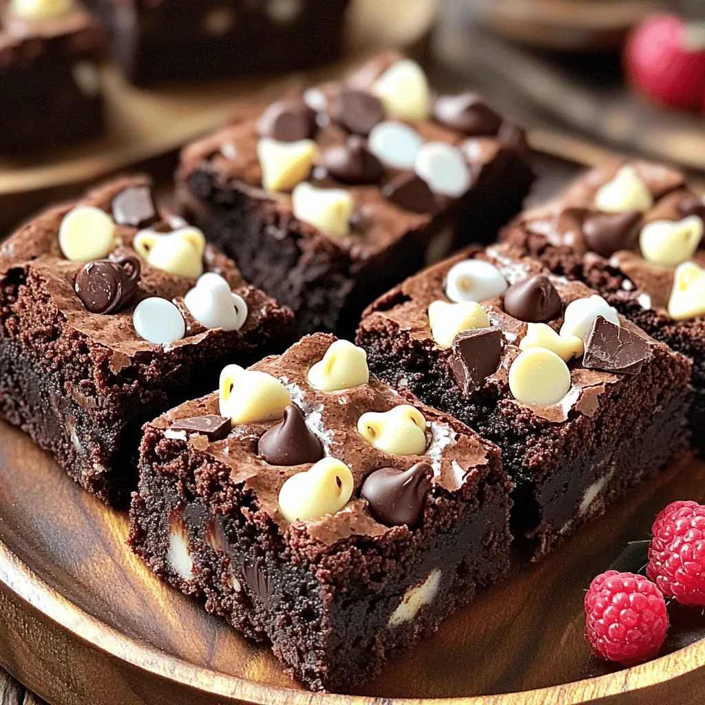 Um diese leckeren Dreifach Schokoladen Killer-Brownies zu machen, brauchst du: