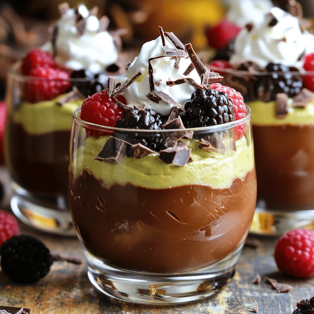 Schokoladen-Avocado-Mousse Einfache und köstliche Freude