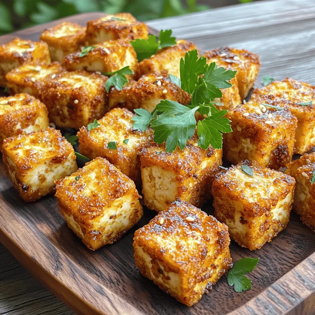 Crispy Baked Tofu Knusprig und Einfach Zubereiten