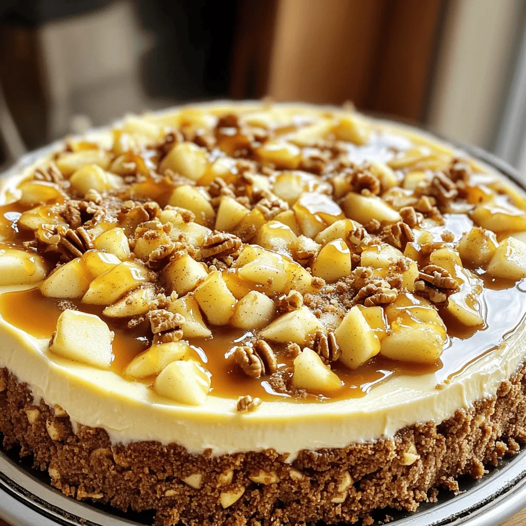 Gourmet Caramel Apple Cheesecake Extravaganza Rezept
