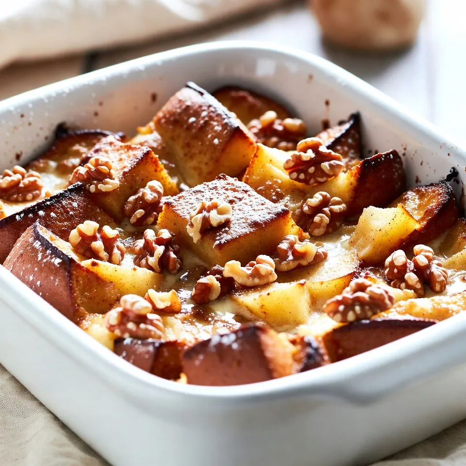 Cinnamon Apple French Toast Bake Einfach und Lecker