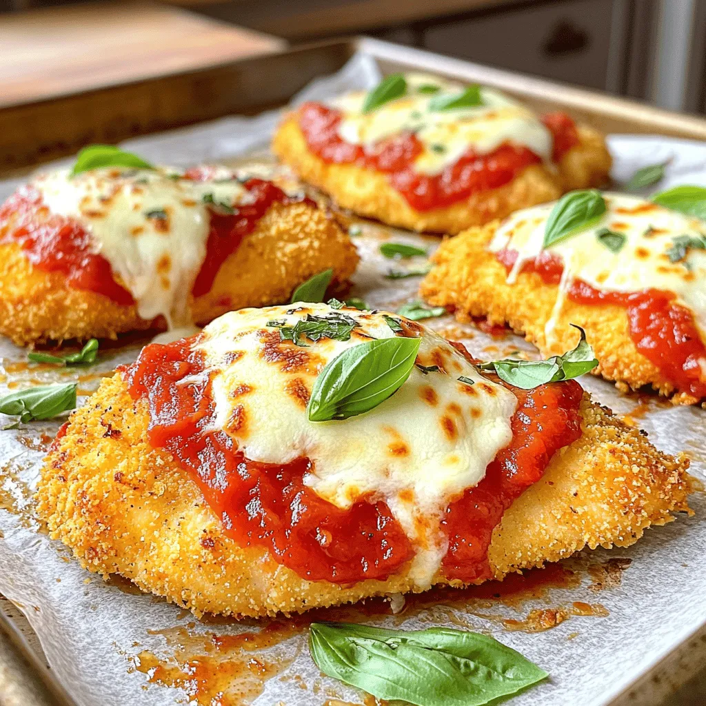 Oven-Baked Chicken Parmesan Einfach und Lecker