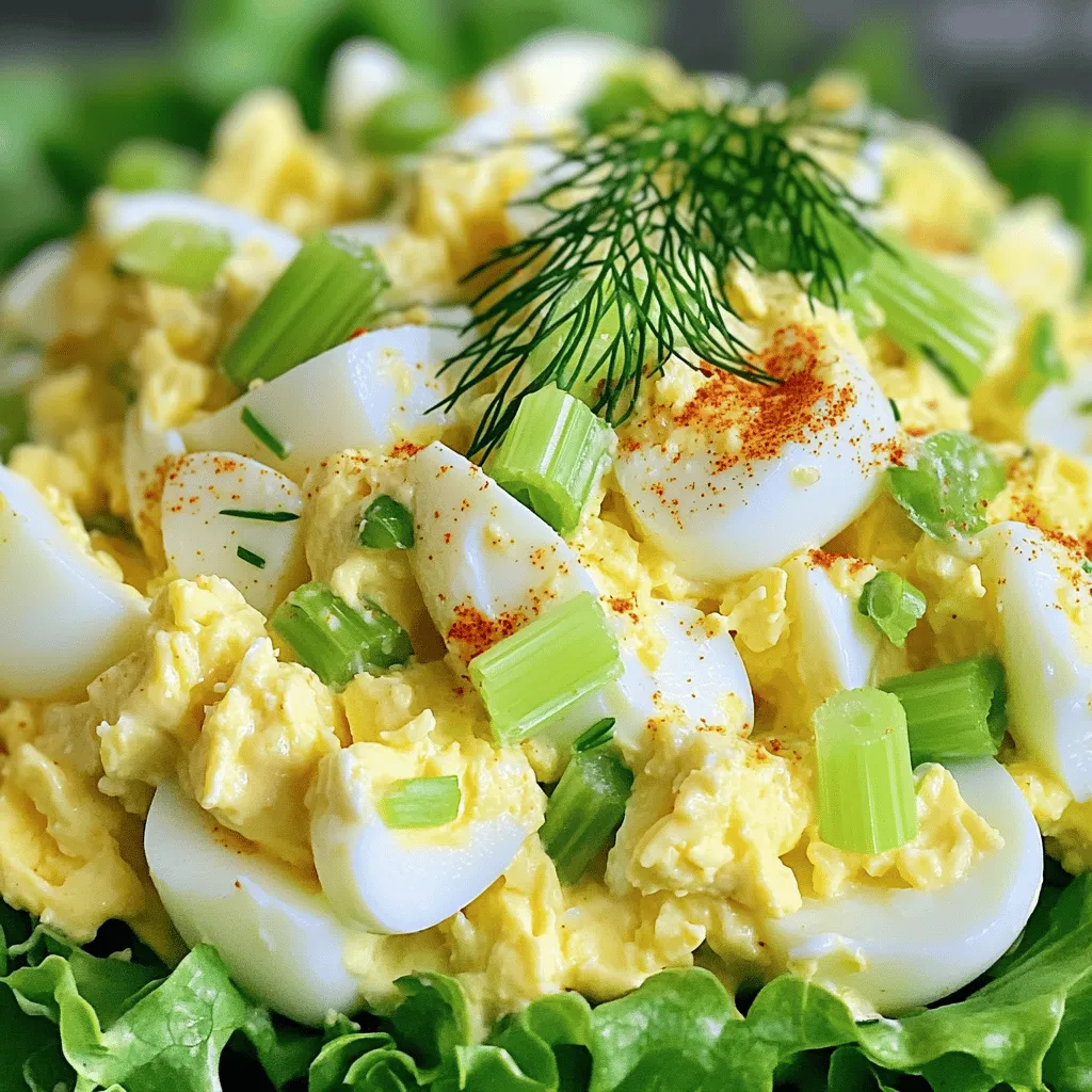 Classic Egg Salad Einfach und Lecker Rezept