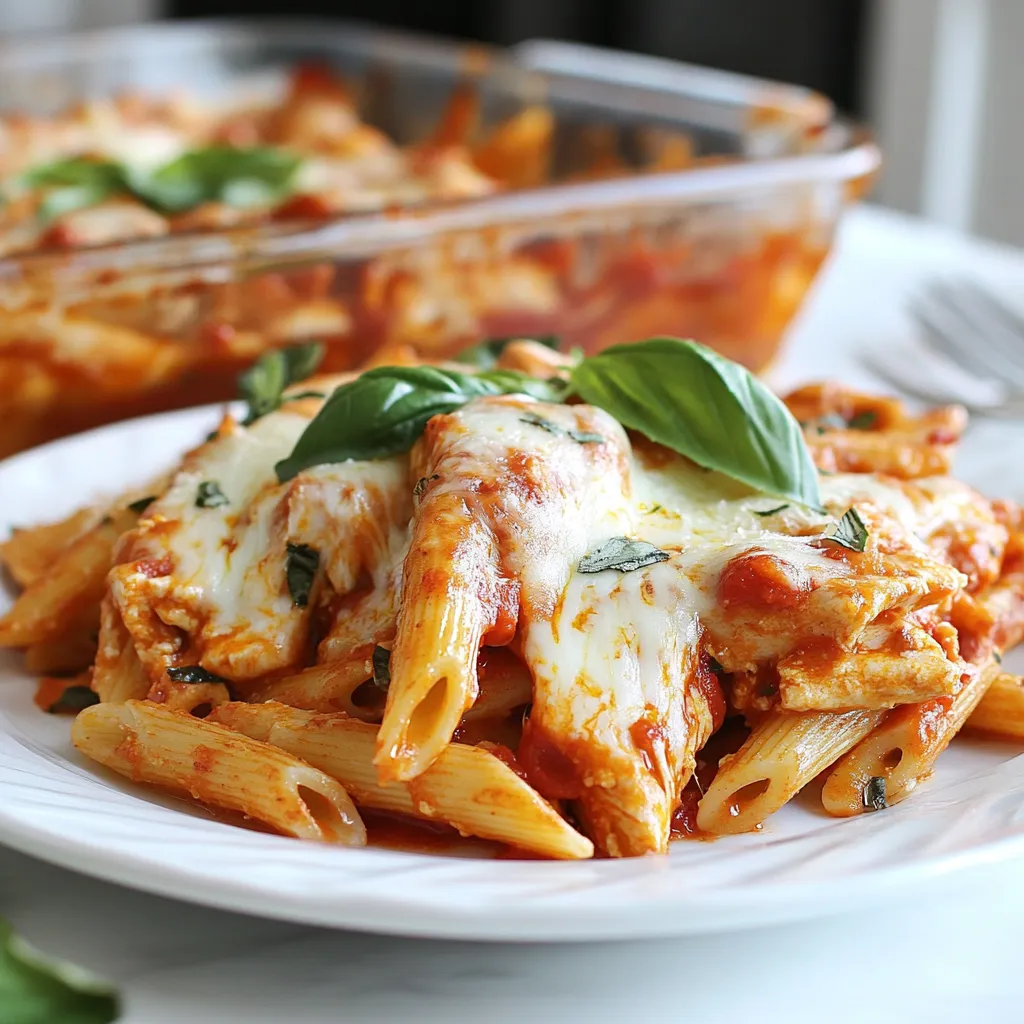 Leckere Chicken Parmesan Pasta Einfache Rezeptideen