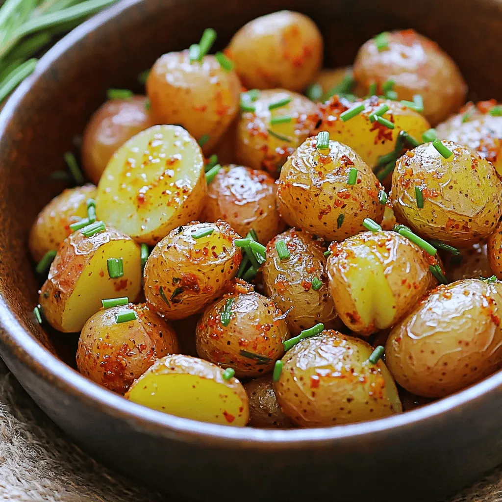 - 1,5 kg kleine Kartoffeln (Festkochend) - 1 Packung Lipton Zwiebel-Suppen-Mix - 150 ml Olivenöl