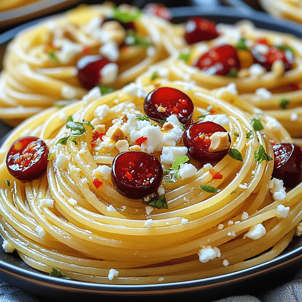 Die Wahl der Zutaten ist entscheidend für den Geschmack. Bei diesem Rezept sind frische Zutaten für Pasta besonders wichtig. Frische Kirschen bringen Süße und Farbe. Ich empfehle, die süßesten Kirschen zu wählen. Diese gibt es oft im Sommer auf dem Markt. Du kannst auch etwas sauere Kirschen verwenden, um den Geschmack zu intensivieren.