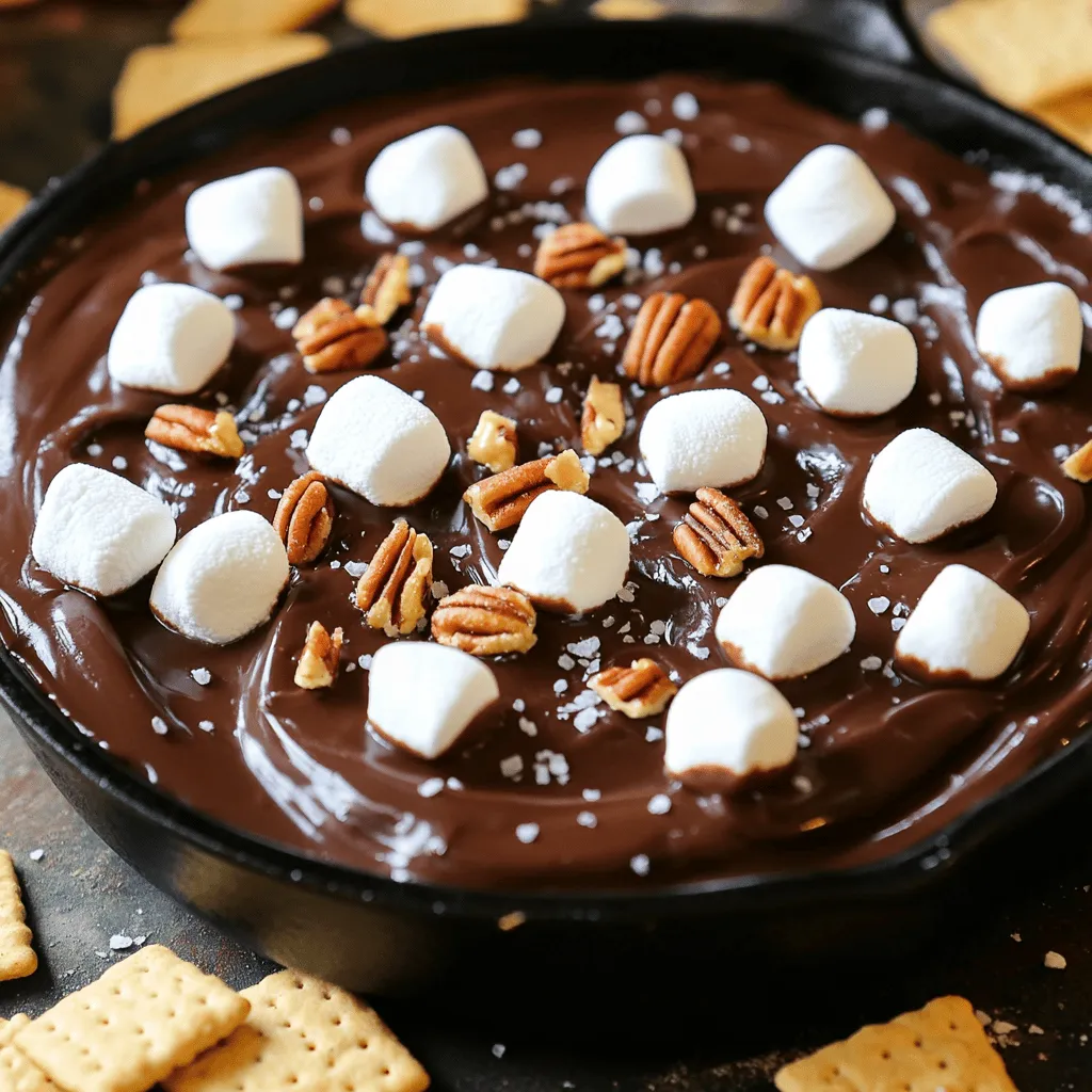 S&#8217;mores Dip köstlich und einfach zubereiten