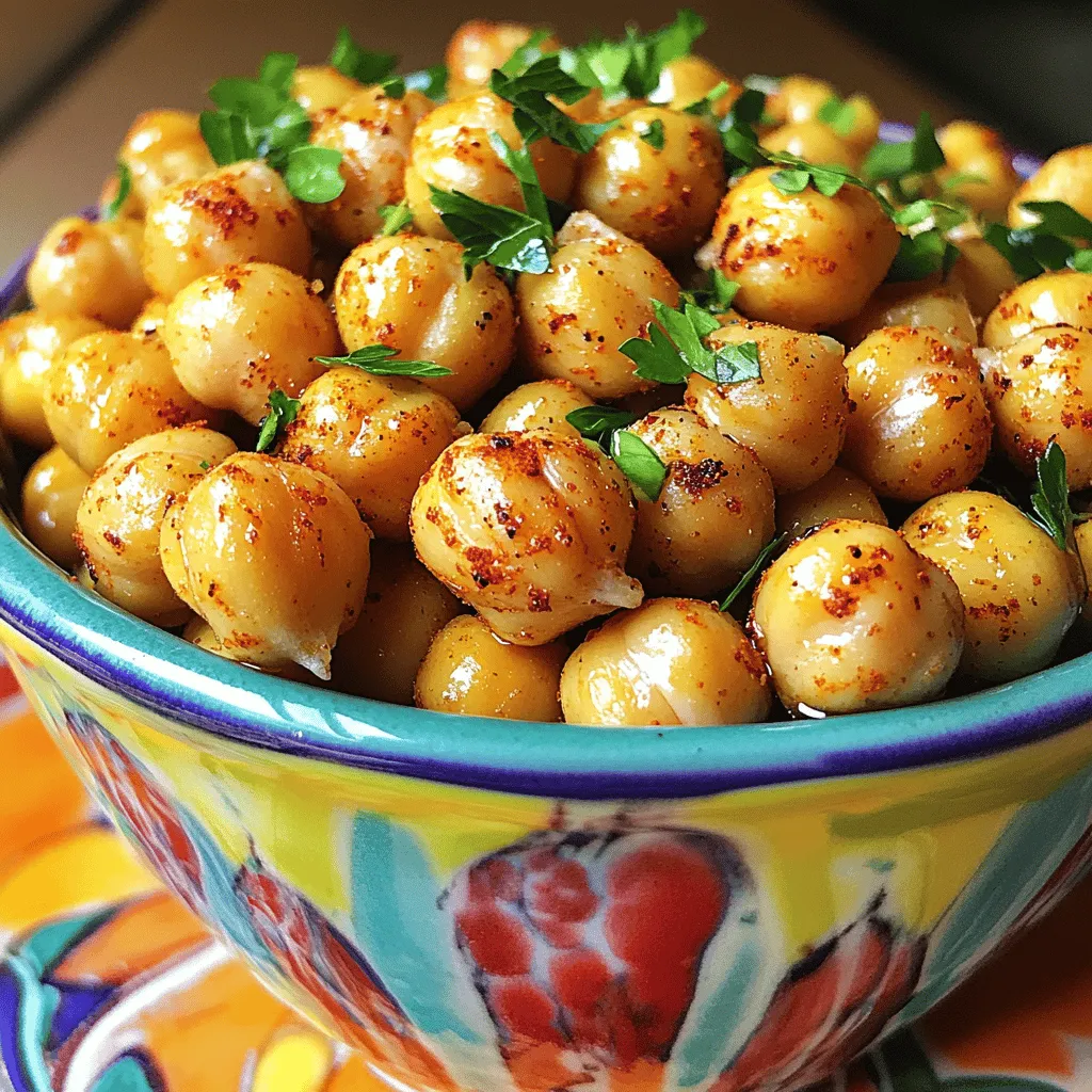 Crispy Chickpea Snack Einfach und Knusprig Zubereiten