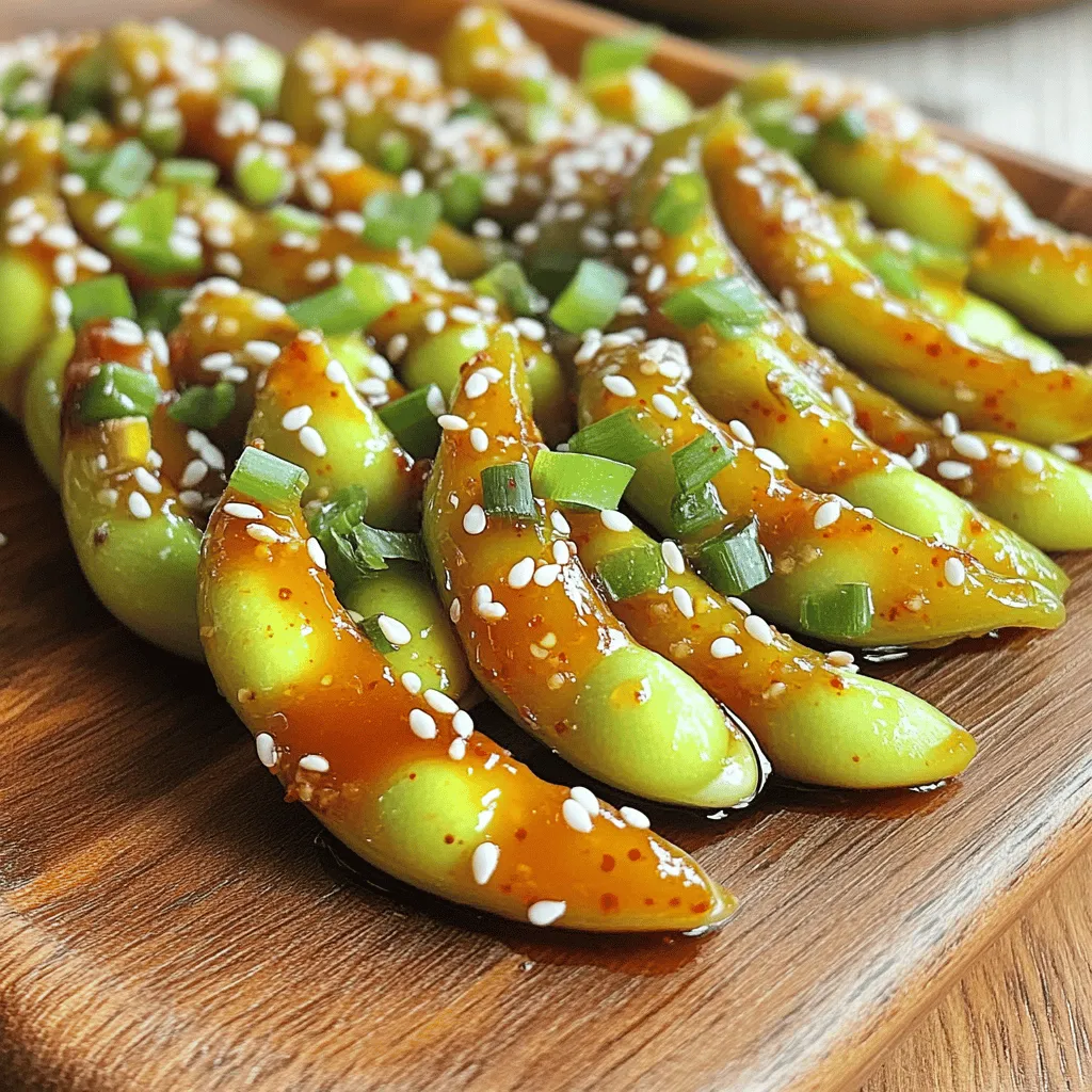 Sweet Chili Edamame für gesunde Snack-Momente