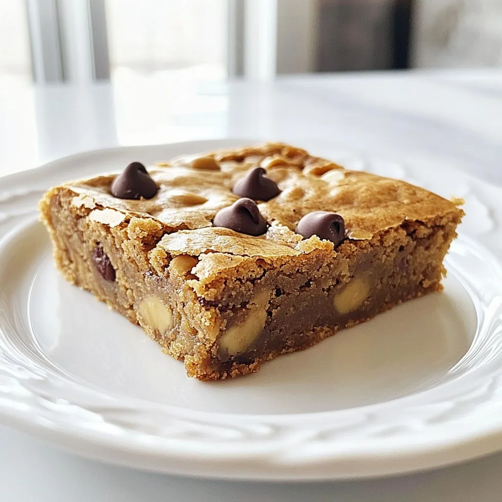 Chewy Brown Butter Blondies Traumhaftes Rezept