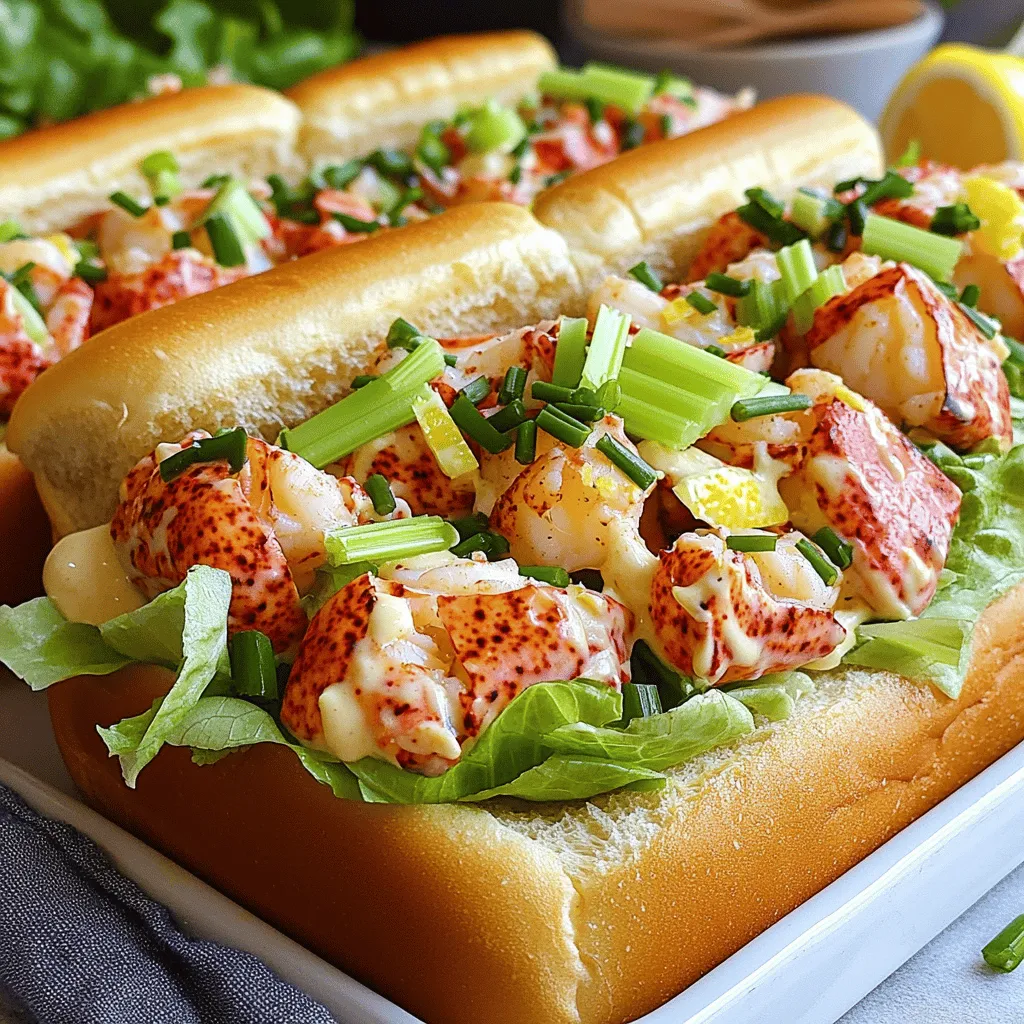 New England Lobster Roll Köstliches Rezept für Genießer