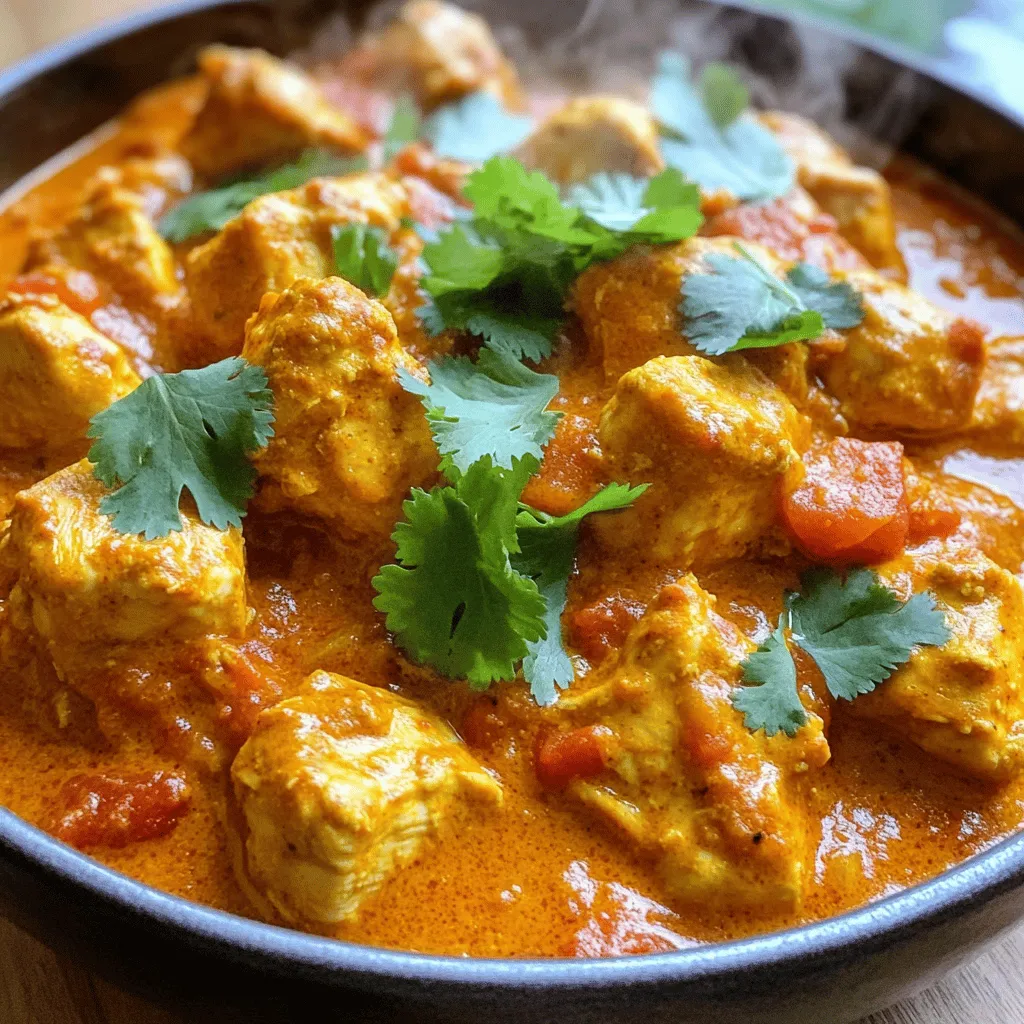 Einfache Chicken Tikka Masala Schnelles Rezept Spaß