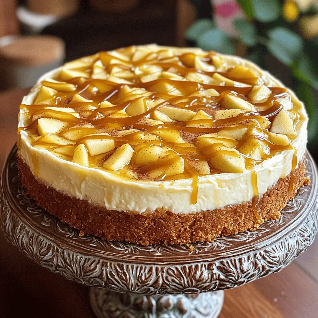 Karamell-Apfel-Käsekuchen Genuss für jeden Anlass