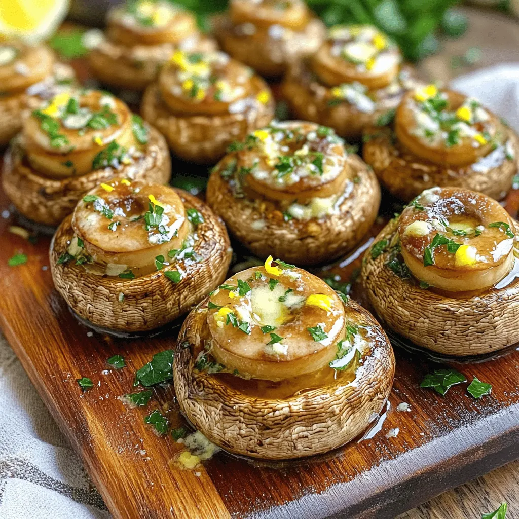 Air Fryer Garlic Butter Mushrooms Lecker und Einfach