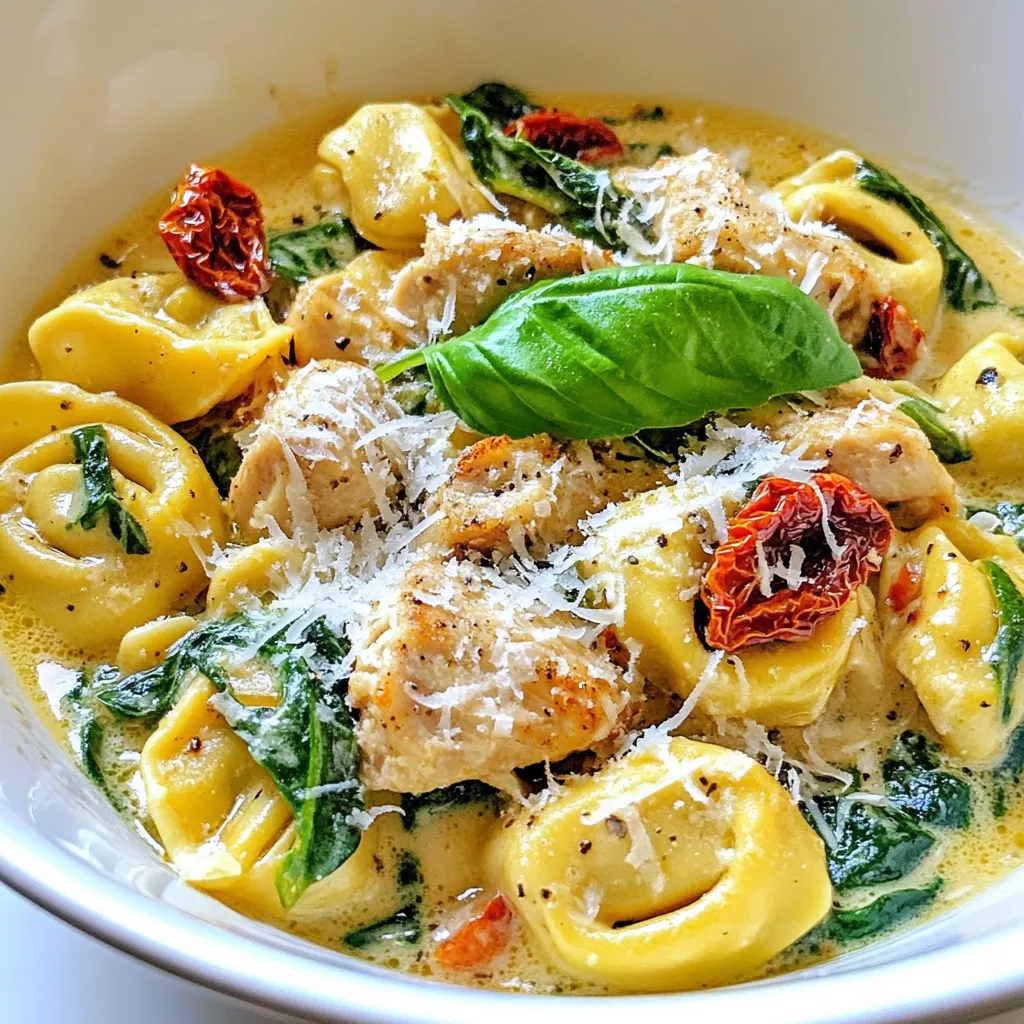 Marry Me Chicken Tortellini Einfaches Rezept für Genießen