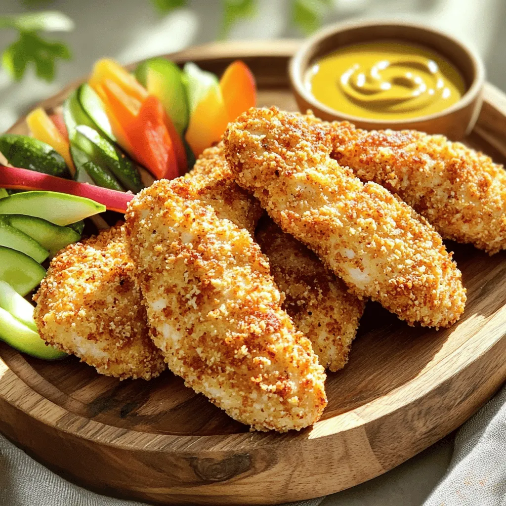 Air Fryer Chicken Tenders Knusprig und Lecker