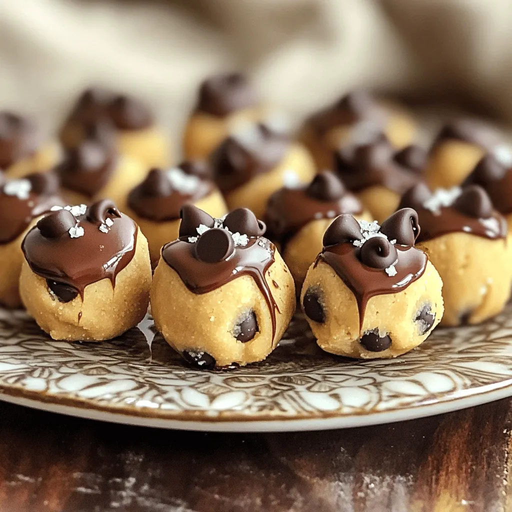 Schokoladenkeks-Teig-Bites Einfaches Rezept Heute
