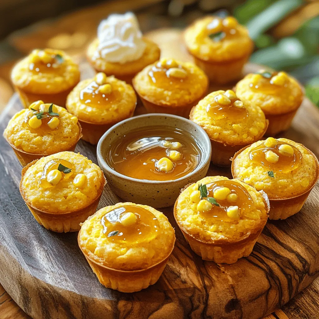 Southern-Style Honey Butter Cornbread Poppers Rezept