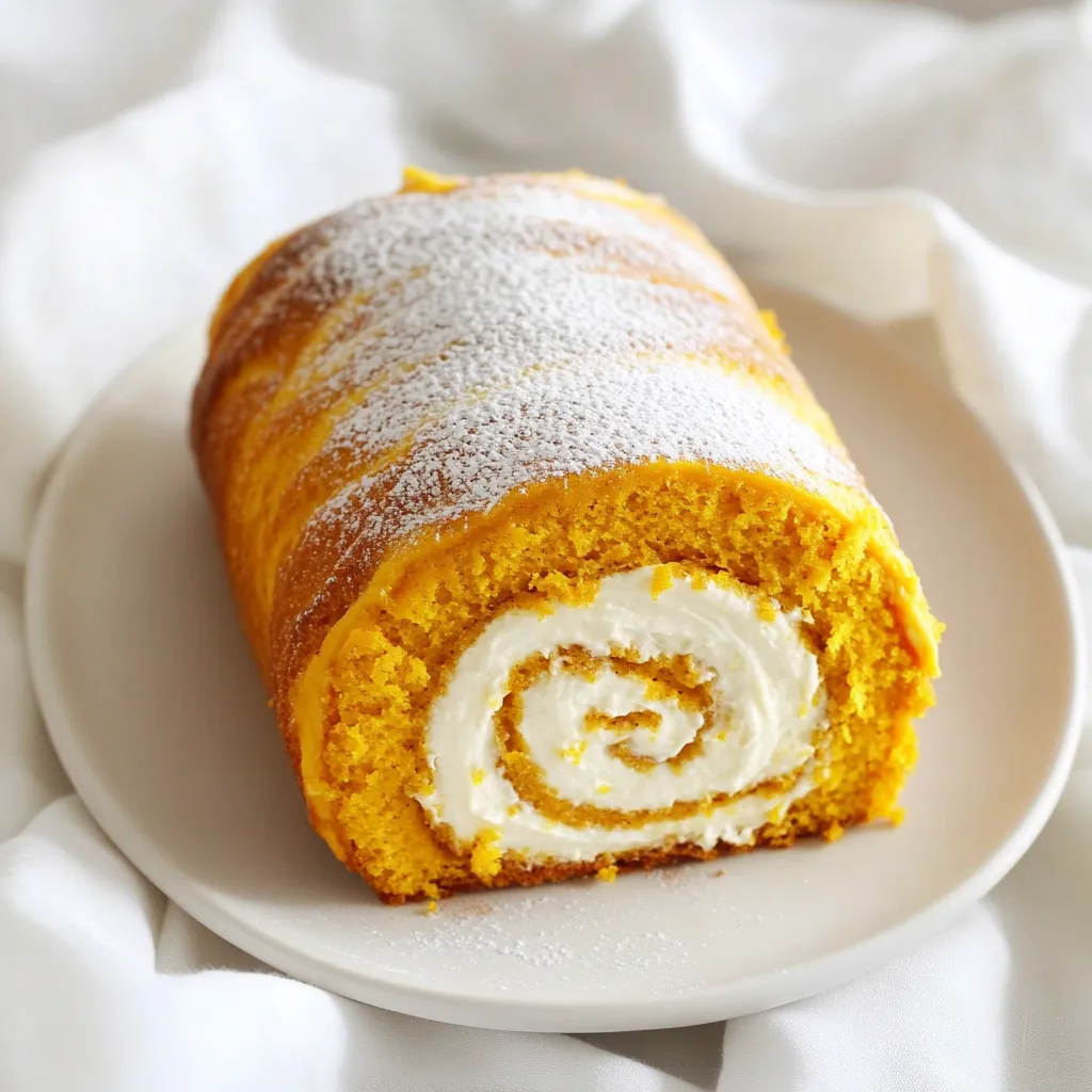 Kürbis-Frischkäse-Rolle Verführerisches Rezept für alle