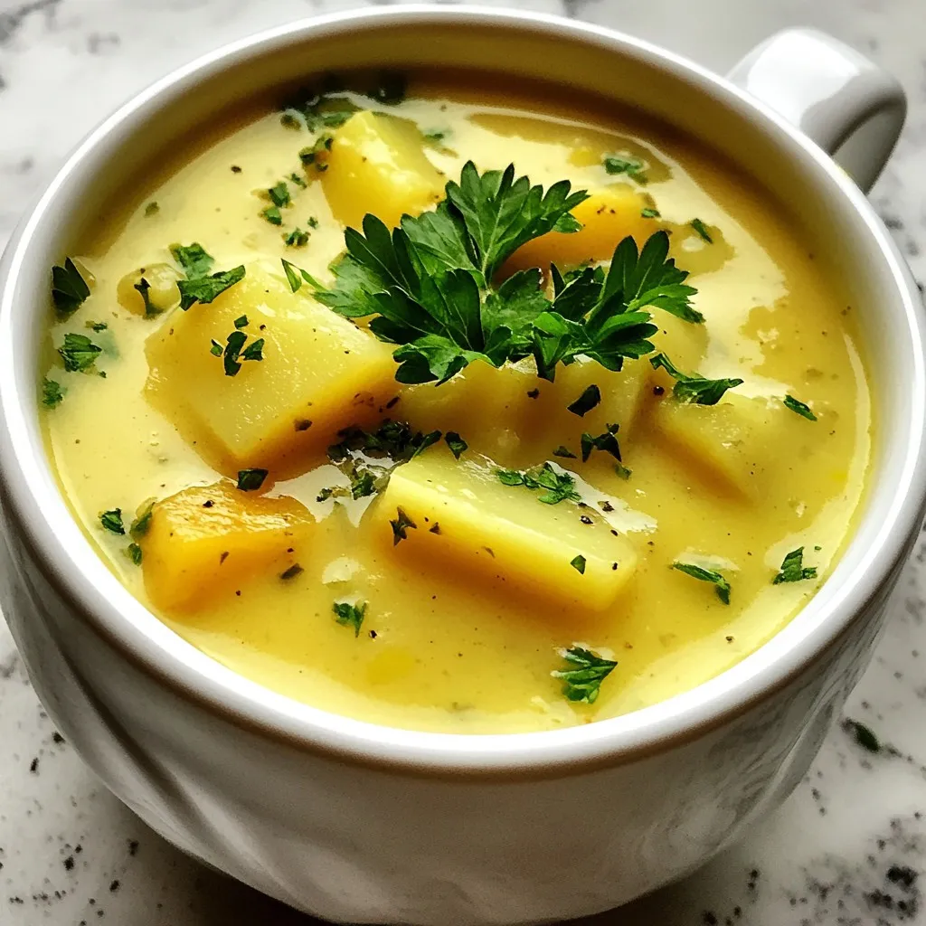 Roasted Celery Potato Soup Einfach und Lecker Rezept