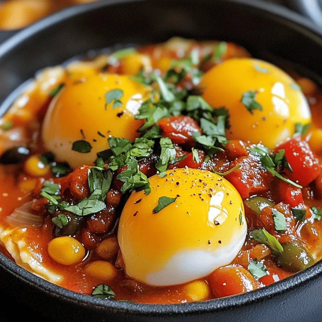 Frühstücks-Chili und Eier Herzhaftes Rezept für alle