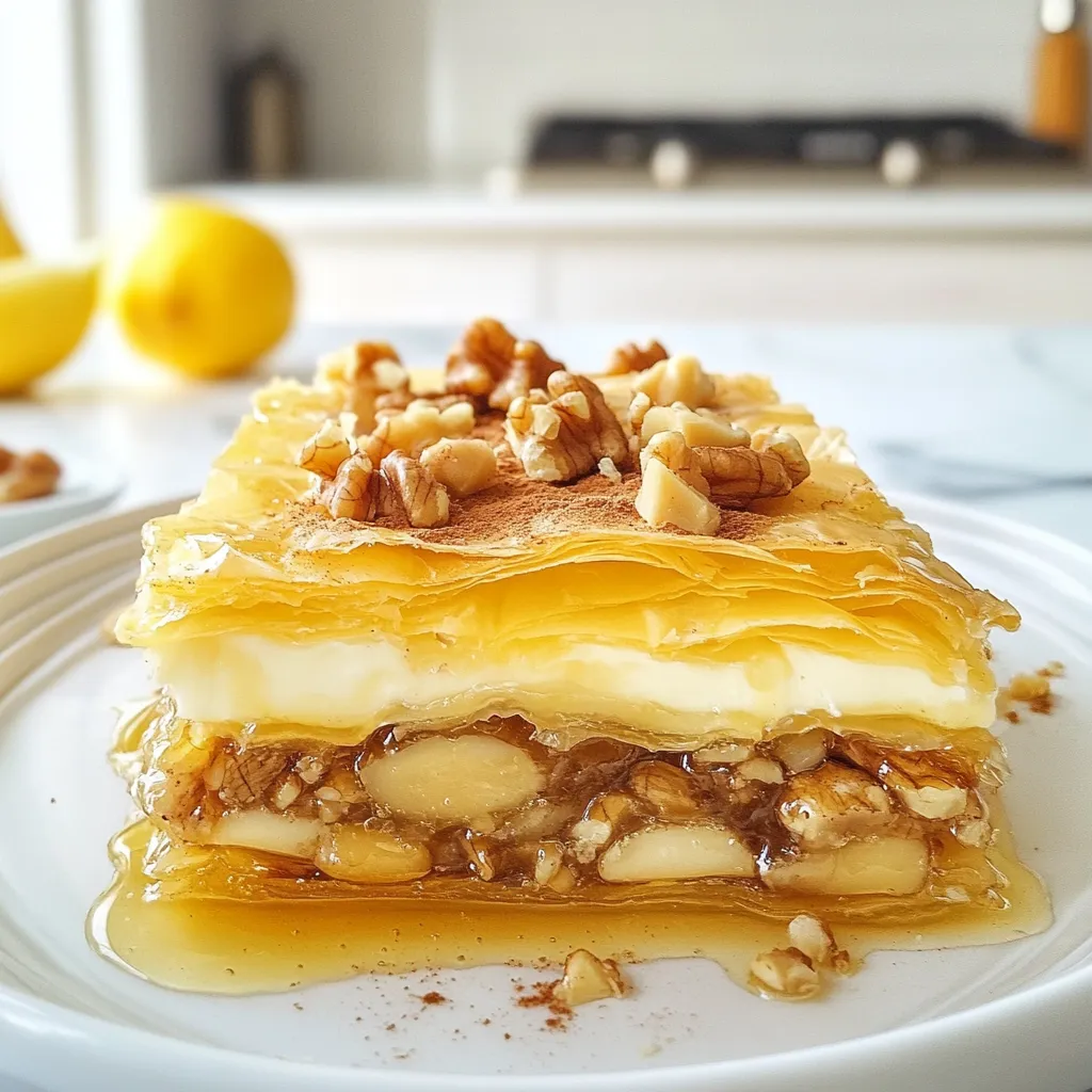 Griechischer Honigkuchen Genuss für jeden Anlass