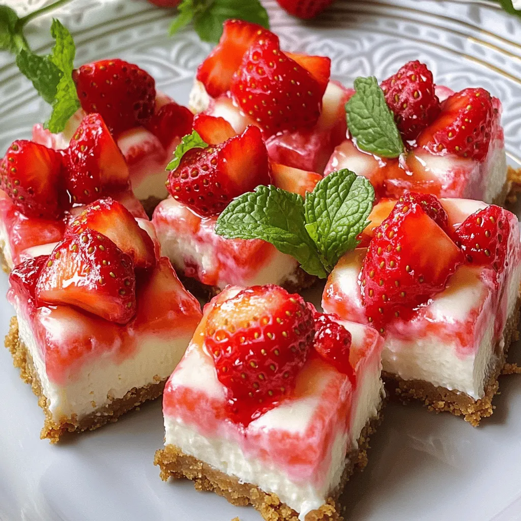 Erdbeer-Käsekuchen-Crunch-Bites Einfache und Leckereien