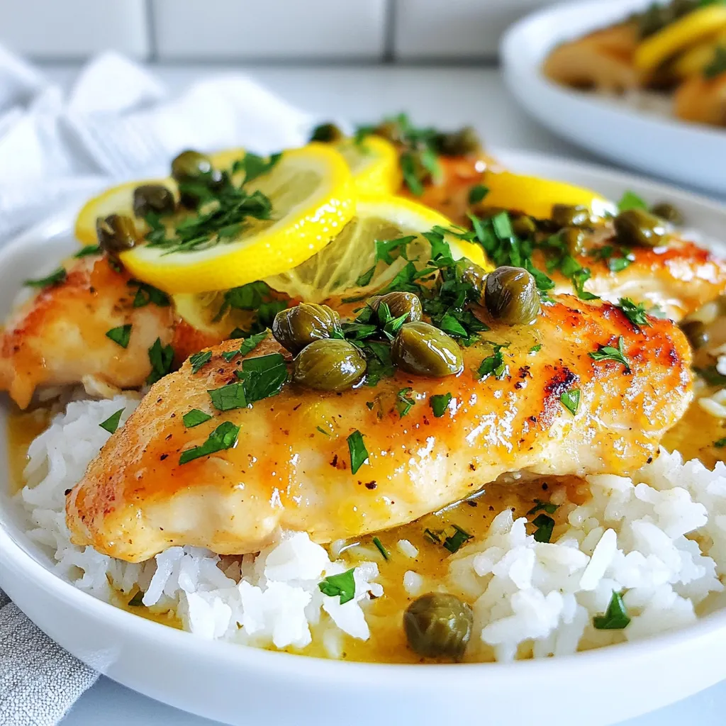 Crockpot Chicken Piccata Einfaches und köstliches Rezept